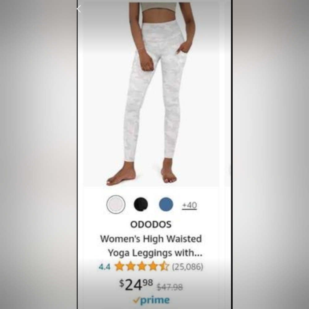 Leggings - Snow Camo